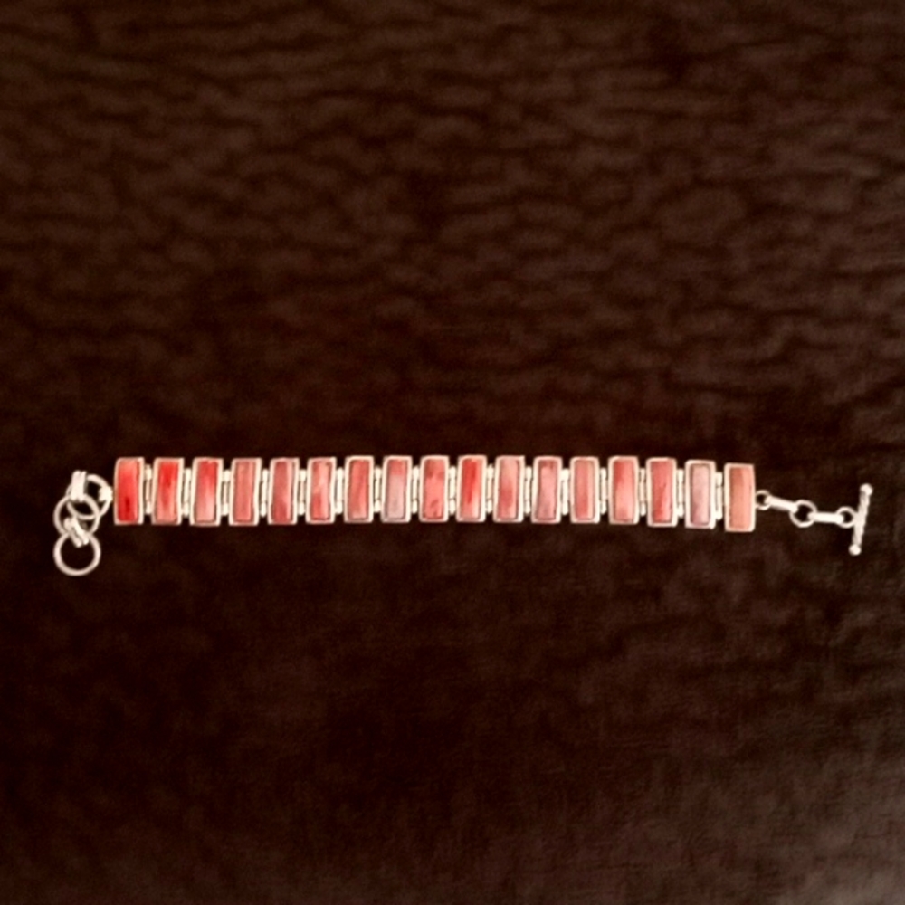 VINTAGE ARTIST MADE SPINNEY OYSTER BRACELET - Picture 3 of 6
